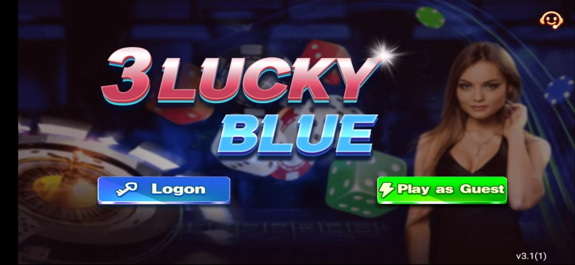 3 Lucky Blue Game