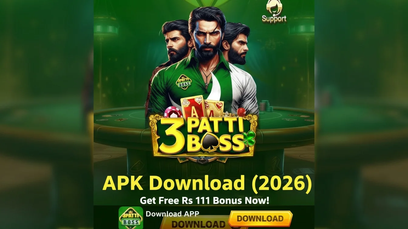 3 Patti Boss APK Download (2026) - Get Free Rs 111 Bonus Now
